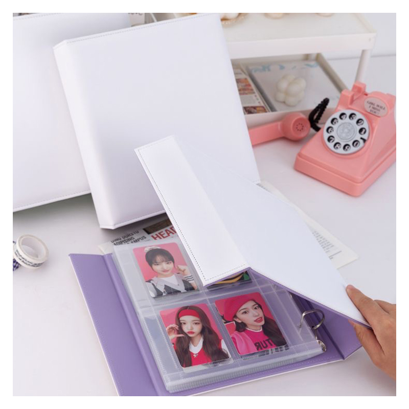 A5 Binder Kartu Foto Magnetik  - Kpop Photo Card Binder 3 Inch ulasan dan harga