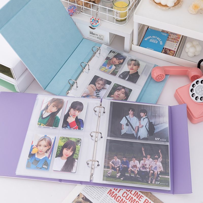 A5 Binder Kartu Foto Magnetik  - Kpop Photo Card Binder 3 Inch ulasan dan harga