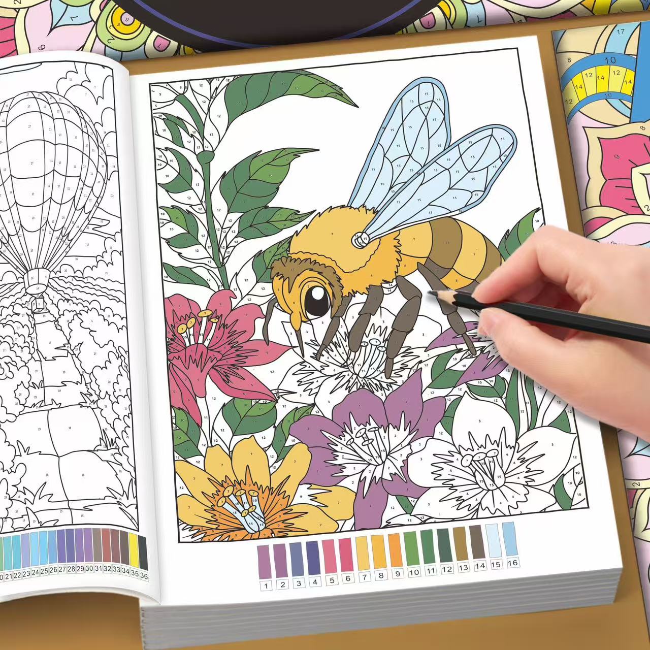 Buku Mewarnai Dewasa 32 Halama - Adult Coloring Book Stress Relief ulasan dan harga