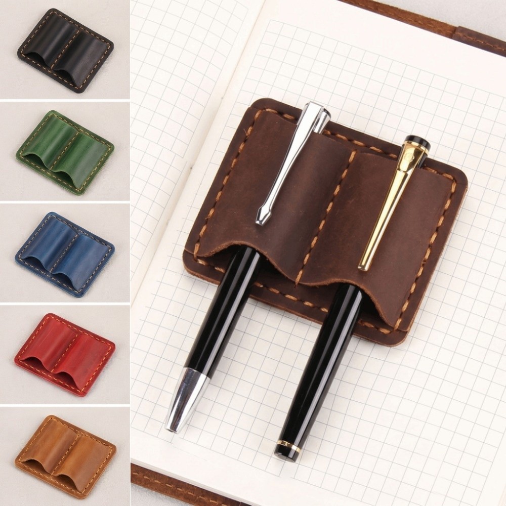 Tempat Pena Kulit Vintage Gand - Vintage Leather Journal Notebook ulasan dan harga