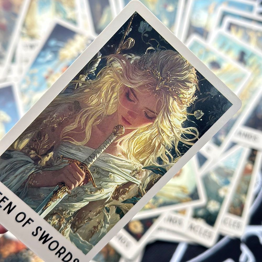 78 Kartu Tarot Bloom Enigmatic - Tarot Deck With Guidebook ulasan dan harga